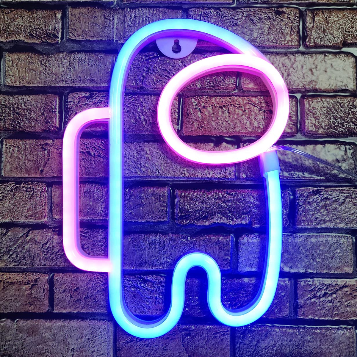 QiaoFei Alien Neon Sign Lights Astronaut with USB or Battery Operated for Kid's Room Bedroom Bar Restaurant Game Room Christmas Valentine's Day Birthday Party Gift LED Art Decoration Light.