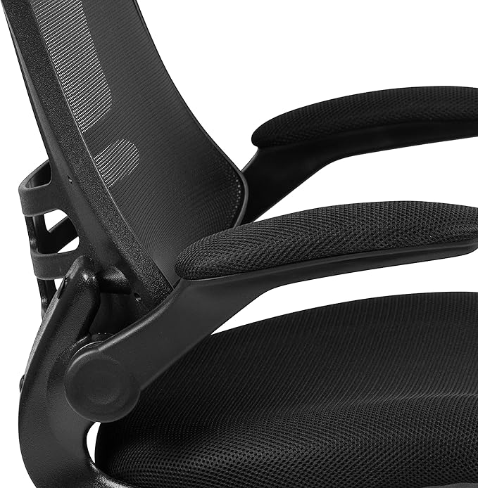 Flash Furniture Set of 8 Mid-Back Swivel Ergonomic Task Office Chairs