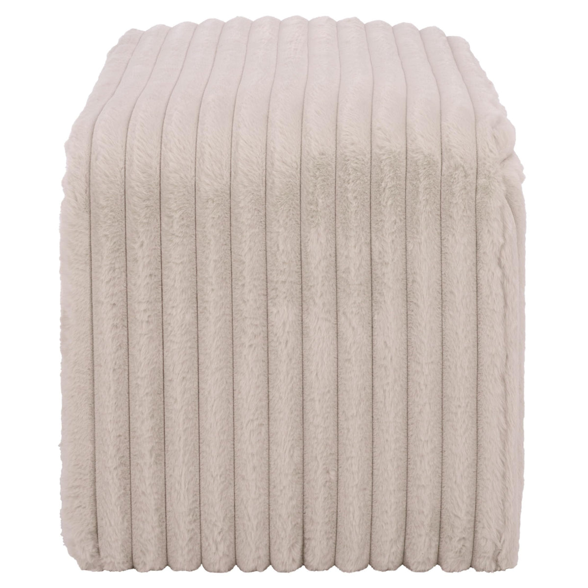 SAFAVIEH Home Collection - Arihana Curved Waterfall Bench, Beige Upholstered Seating (BCH6405A)