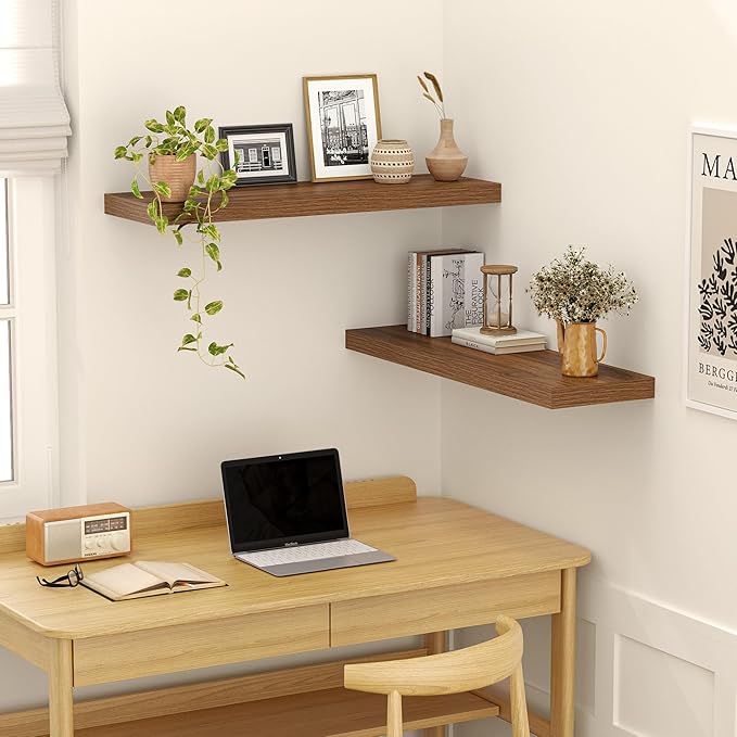 24 Inch Floating Shelves, 12 Inch Deep Floating Shelves