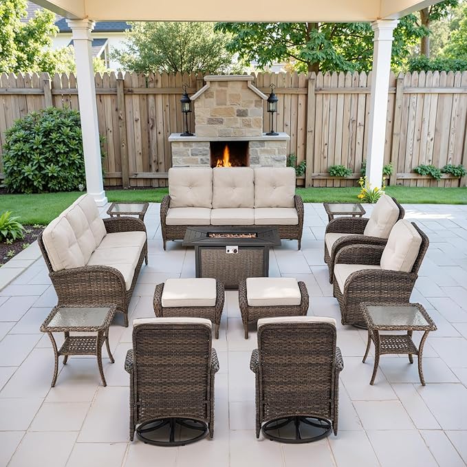 Belord Grand 13 Pieces Outdoor Patio Furniture Set