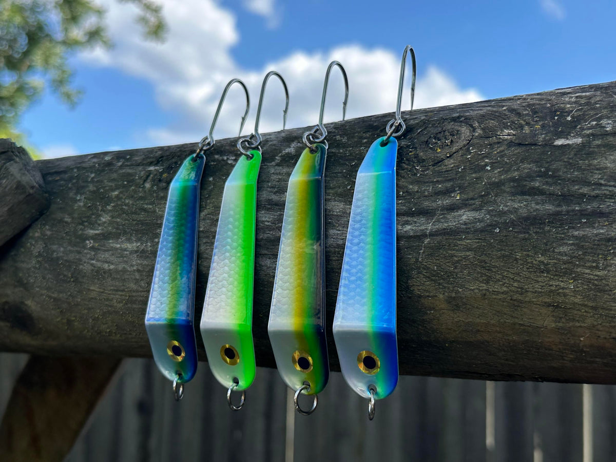 Loony Spoons Max 4-Pack Fishing Lures, Size 4-4.5"
