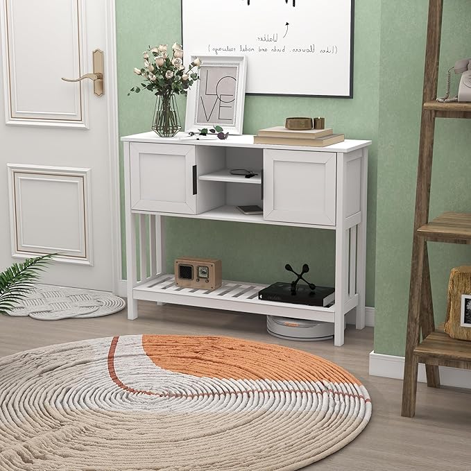TaoHFE White Console Table