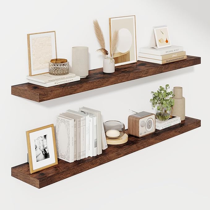 Fun Memories 55 Inch Floating Shelves