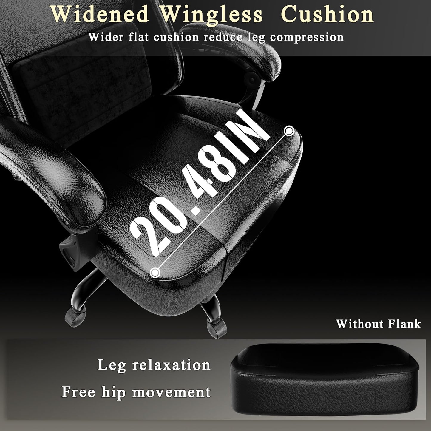 Video Game Chair for Adults, Massage Gaming Chair with Footrest, Adjustable Lumbar Pillow Gamer Chair for Kids, Comfortable Computer Chair with Leg Rest