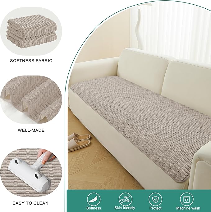 Foxdecor Dog Bed Cover Pet Couch Covers