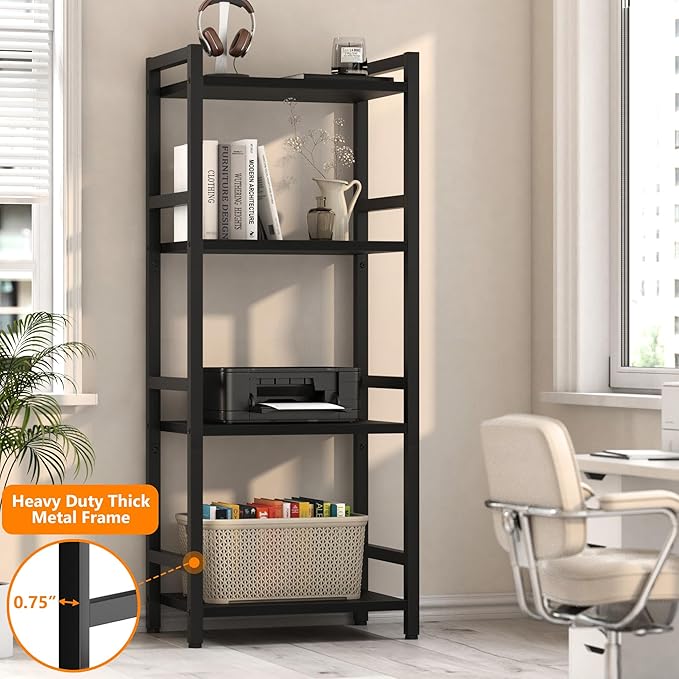 Book Shelf, 4 Tier Bookcase
