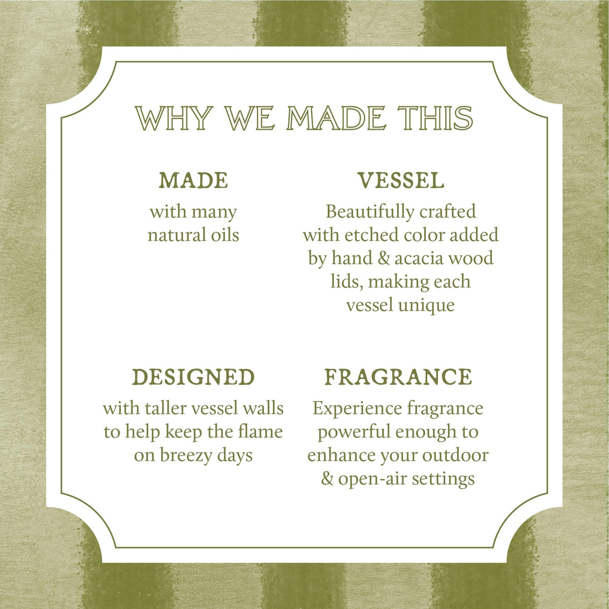 Thymes Scented Candles for Women & Men – Tin with Lid – Luxury Home Decor – Citronella Candles with Notes of Olive Leaf, Lemongrass, & Gardenia – Outdoor Decor (Citronella Grove, 6.5 oz)