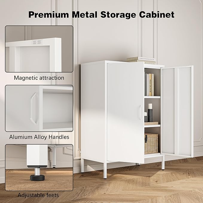 Bevivog Metal Locker Cabinet