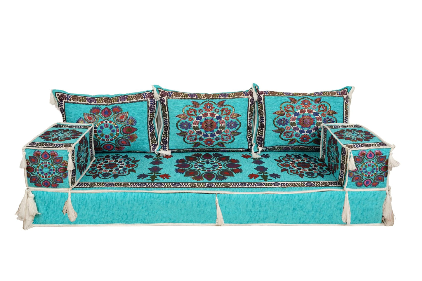 arabicsofa Traditional Floor Majlis Cushions – Modular Diwan Sectional Seating
