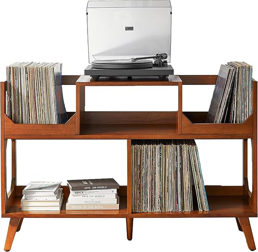 Crosley Furniture Asheville Mid-Century Modern Media Console Record Player Stand