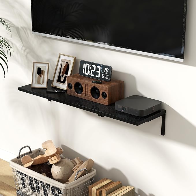 Fun Memories Deep Floating Shelves, 16W x 8D Floating Shelves Set of 2