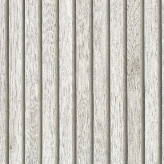 VaryPaper Grey Wood Slat Wallpaper 15.7''x78.7'' Wood Panel Wallpaper Peel and Stick Wood Grain Contact Paper for Cabinets Waterproof Self Adhesive Removable Wood Wall Paper Roll for Bedroom Bathroom