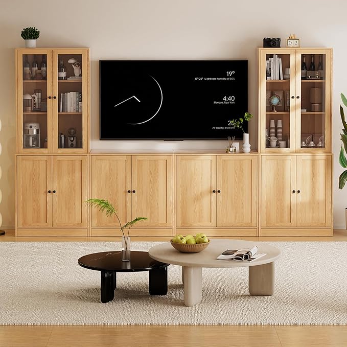 TUSY 71" TV Stand Storage Set