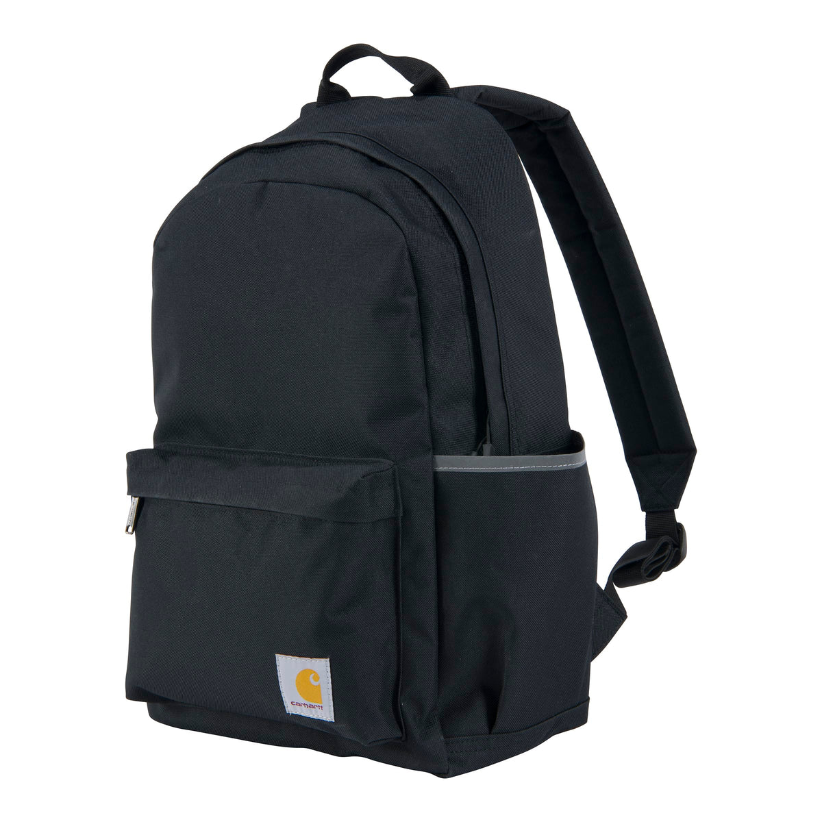 Carhartt 21L Classic Laptop Backpack, Water-Resistant Pack W/ 15" Laptop Sleeve and Organizational Compartments, Black