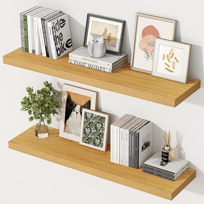 36 Inch Floating Shelves, 12 Inch Deep Floating Shelves