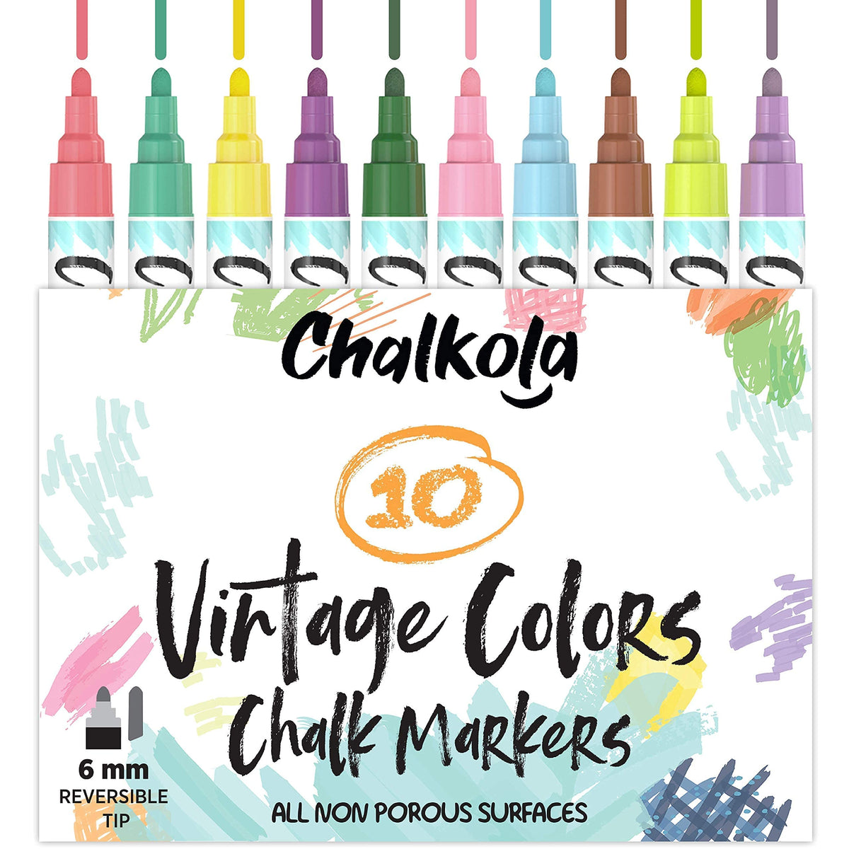 Chalk Bundle - 5 Yellow + 30 Pastel & Neon + 10 Vintage
