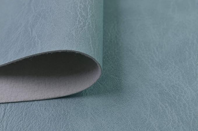 Wento Thick 3 Yard Faux Leather Fabric Soft Skin Grain PU Leather Fabric