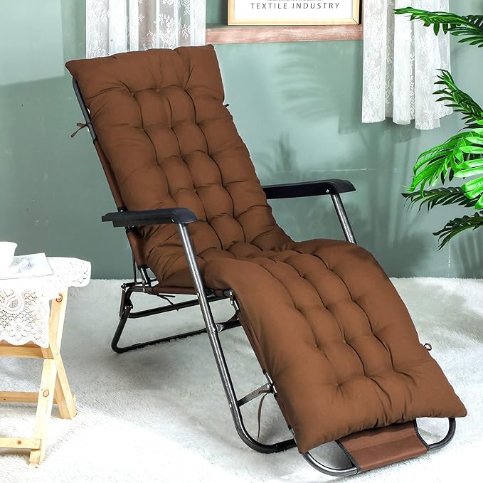 Bucherry 67 x 19 Inch Chaise Lounge Cushions Soft Lounge Chair Cushion Gravity