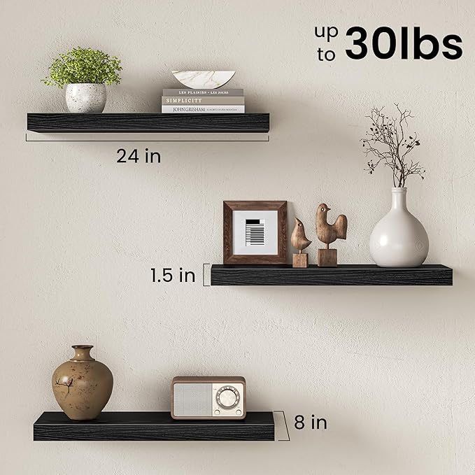 Fun Memories 24Inch Floating Shelves