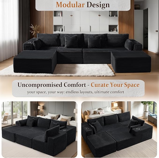 30" Cloud Sectional Couch Single Seat
