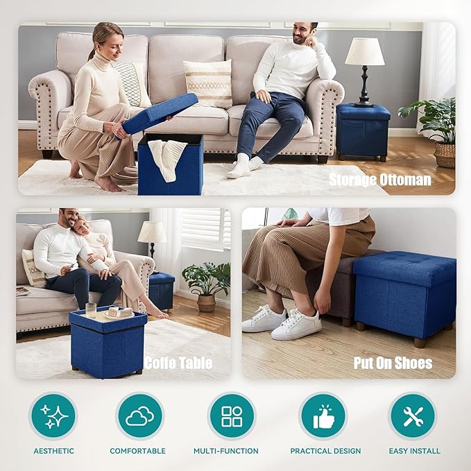 BRIAN & DANY Small Ottoman