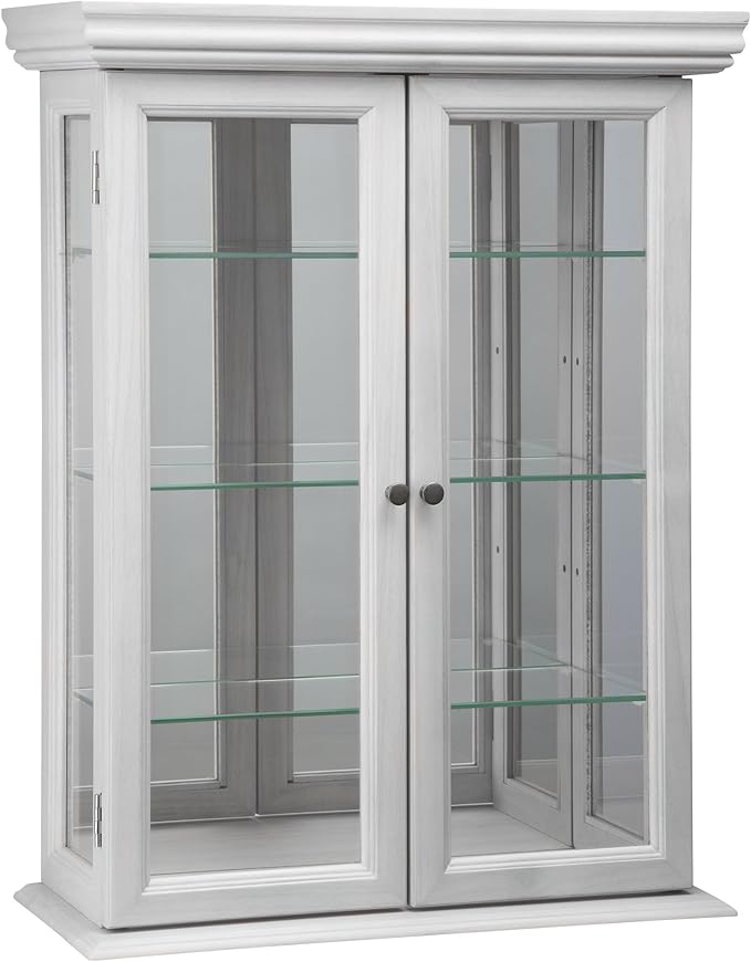 Design Toscano Country Tuscan Wall Curio Display and Storage Cabinet, 20 Inches