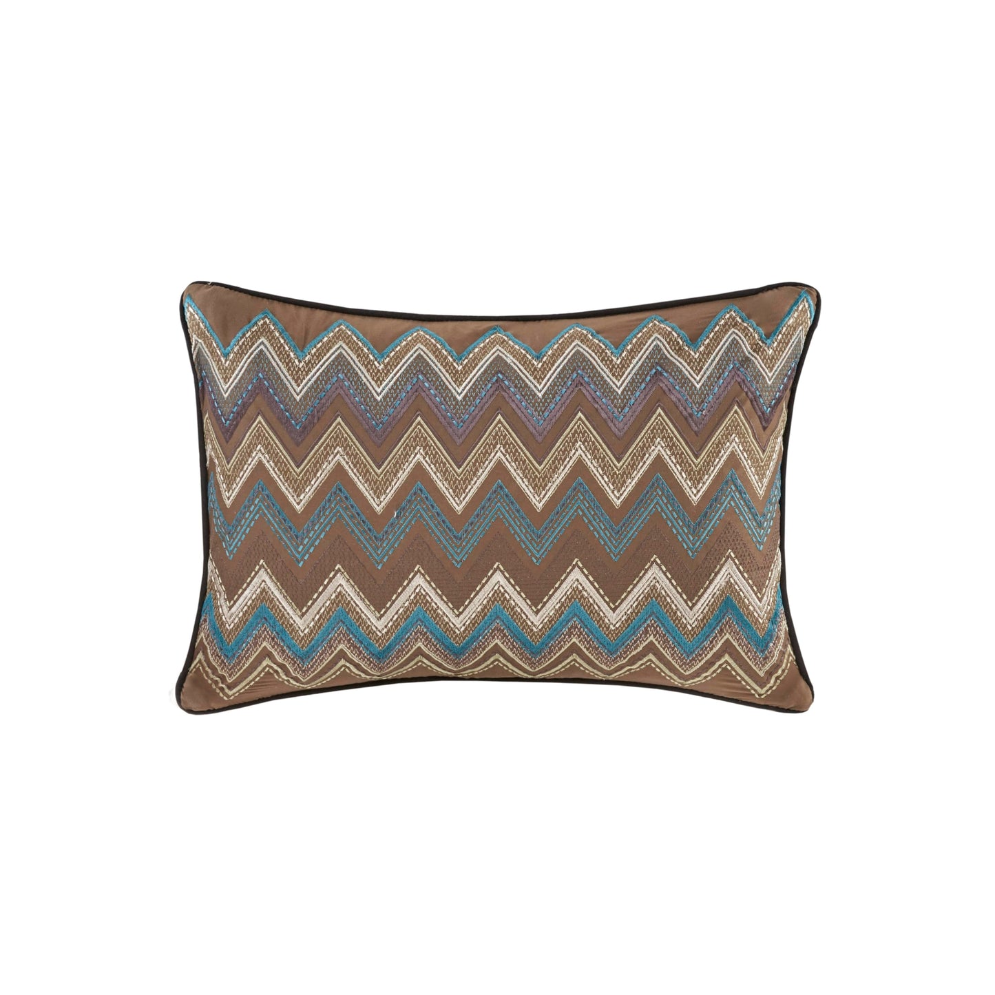 Madison Park Daybed Cover Double Sided Quilting Casual Design All Season Bedding Set with Bedskirt, Matching Shams, Decorative Pillow, 75 in x 39 in, Yosemite, Purple Teal