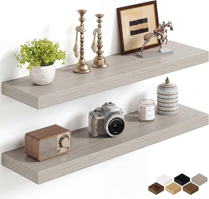 Fun Memories 32Inch Floating Shelves