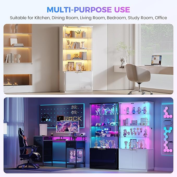 71" Tall RGB Display Cabinet