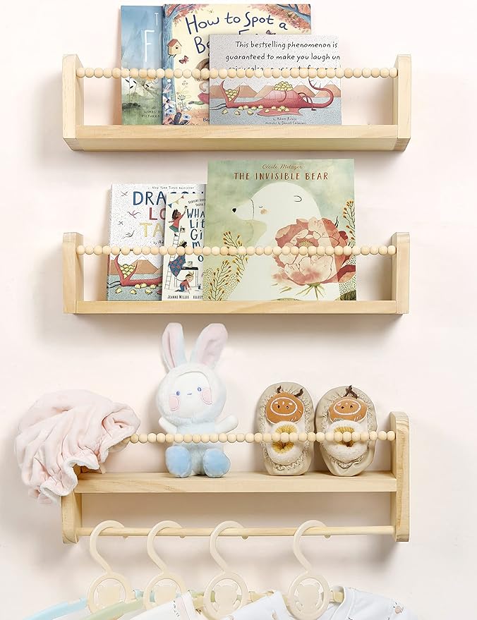 Maxpeuvon Nursery Floating Shelves