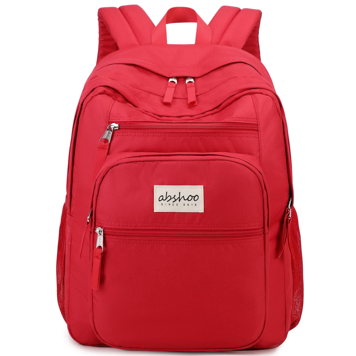 abshoo 34L Big School Backpack For College Women Girls Middle High School Teen Bookbag Travel Backpack Daypack (Red)
