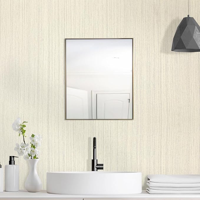 Grasscloth Peel and Stick Wallpaper Modern 15.7in x 118.1in Textured Linen