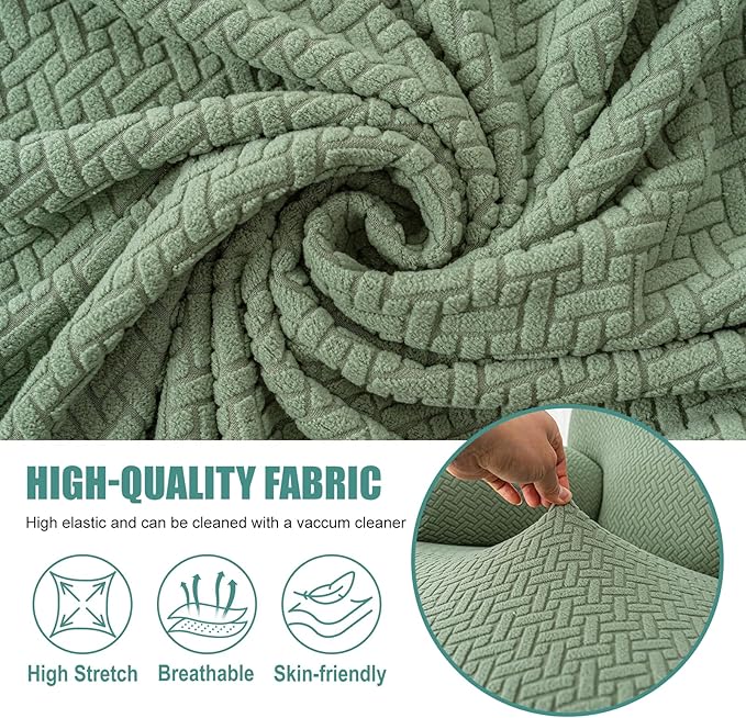 Genina Recliner Loveseat Cover Stretch Couch Covers Sofa slipcover