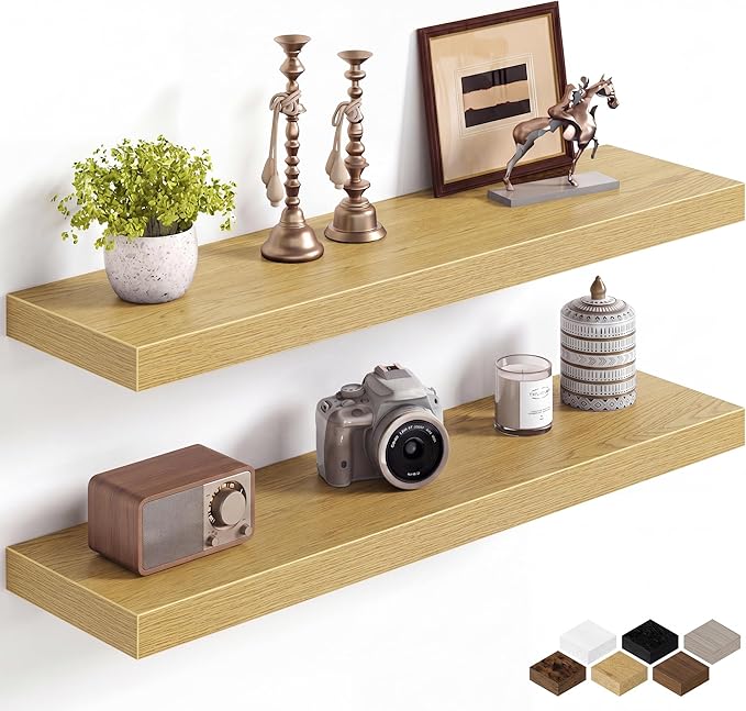 Fun Memories 32Inch Floating Shelves