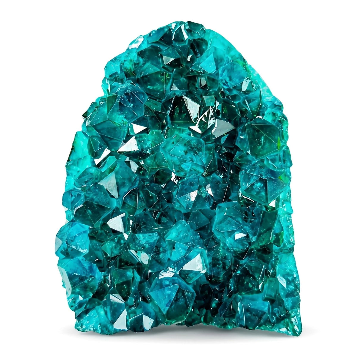 CrystalHola 1Pc Lake Blue Geode Crystal Cluster - Unique Crystal Decor for Home Decor, Crystal Collections, Meditation (600-700g)