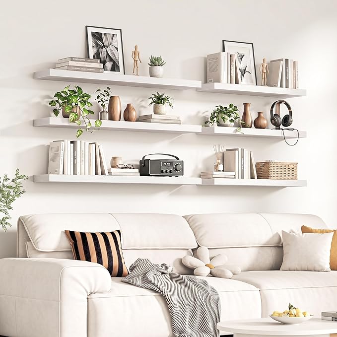 Fun Memories 36Inch Floating Shelves
