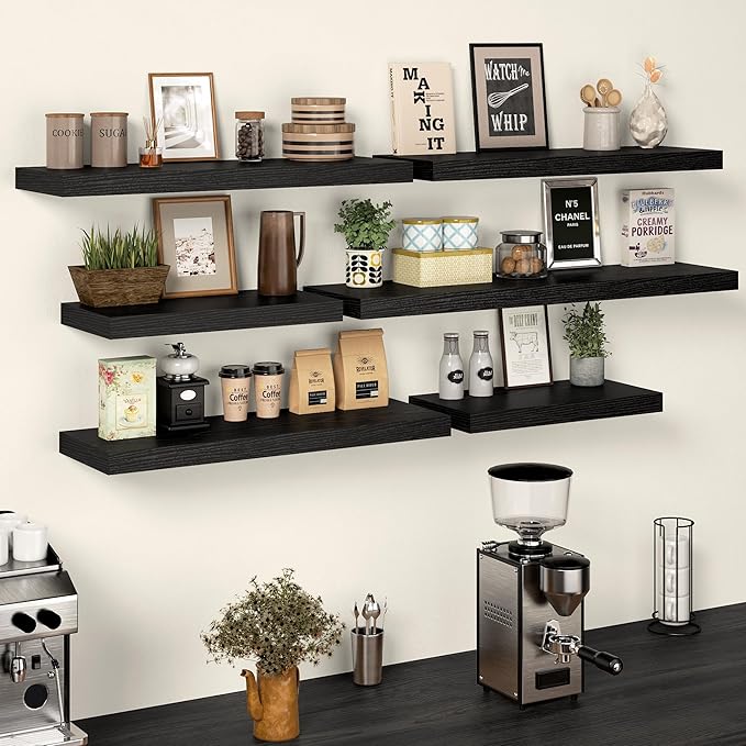 24 Inch Floating Shelves, 12 Inch Deep Floating Shelves