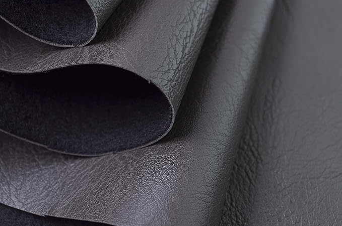 Wento Thick 3 Yard Faux Leather Fabric Soft Skin Grain PU Leather