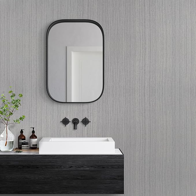 Grasscloth Peel and Stick Wallpaper Modern 15.7in x 196.8in Textured Linen