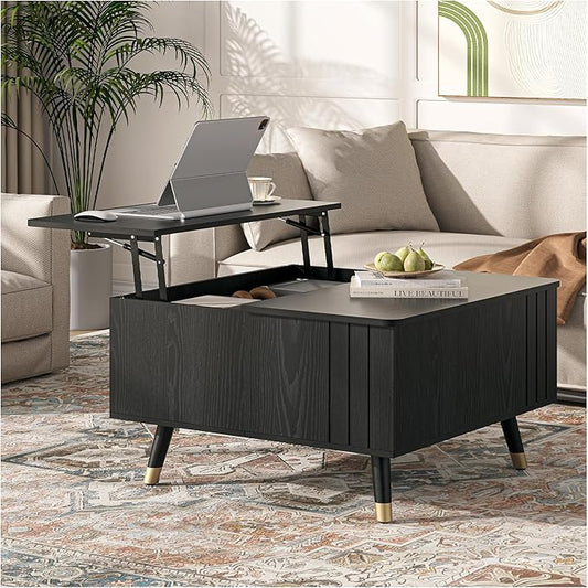 SULIVES Lift Top Coffee Table
