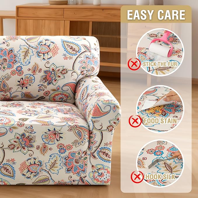 H.VERSAILTEX Floral Pattern Sofa Covers