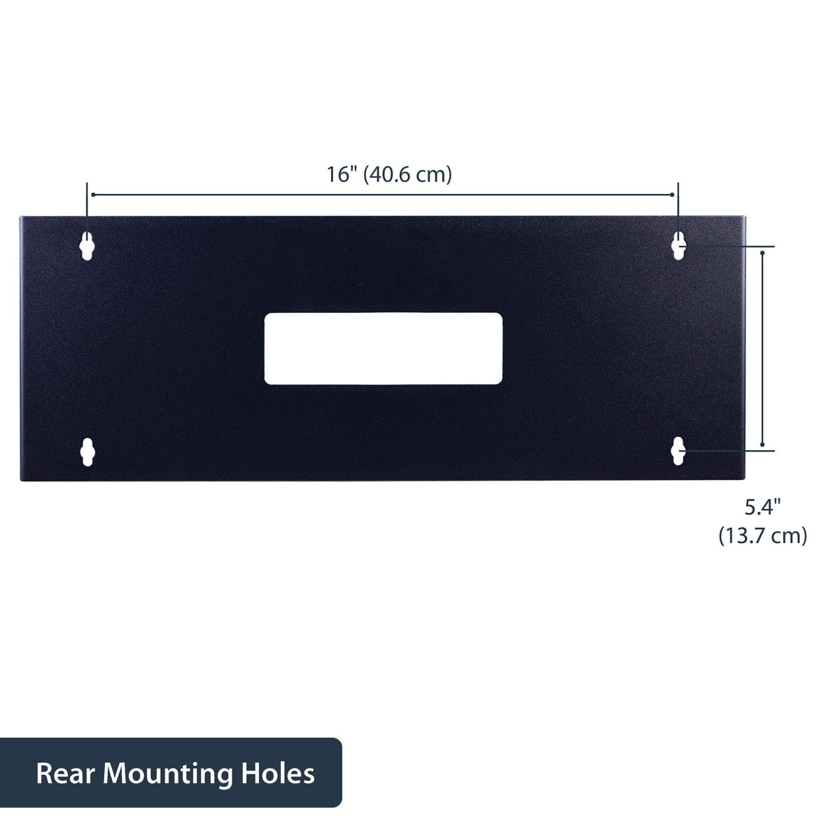 StarTech.com 4U Hinged Wall Mount Patch Panel Bracket - 6 inch Deep - 19" Patch Panel Swing Rack for Shallow Network Equipment- 33lbs (WALLMOUNTH4)