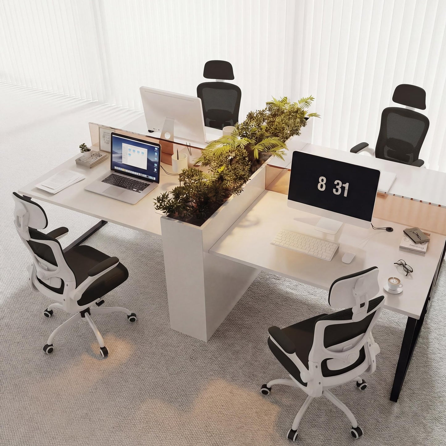 Ergonomic Office Chair for Long Hours, Full-Body Support, Relieve Neck & Back Pressure, 330LBS Capacity, Ideal for Home Office, Office & Study