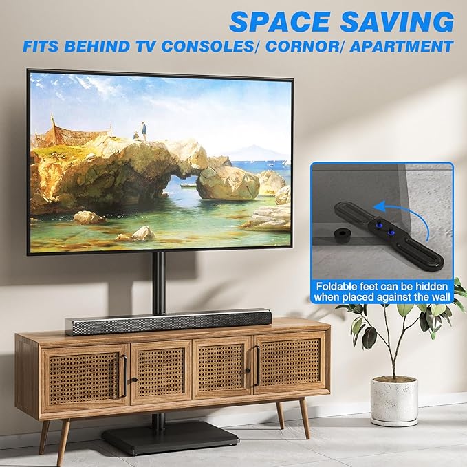 Rfiver Swivel Floor TV Stand