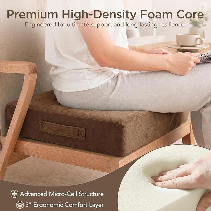 Codi Thick Replacement Couch Cushions 2 Sets, Upholstery Foam