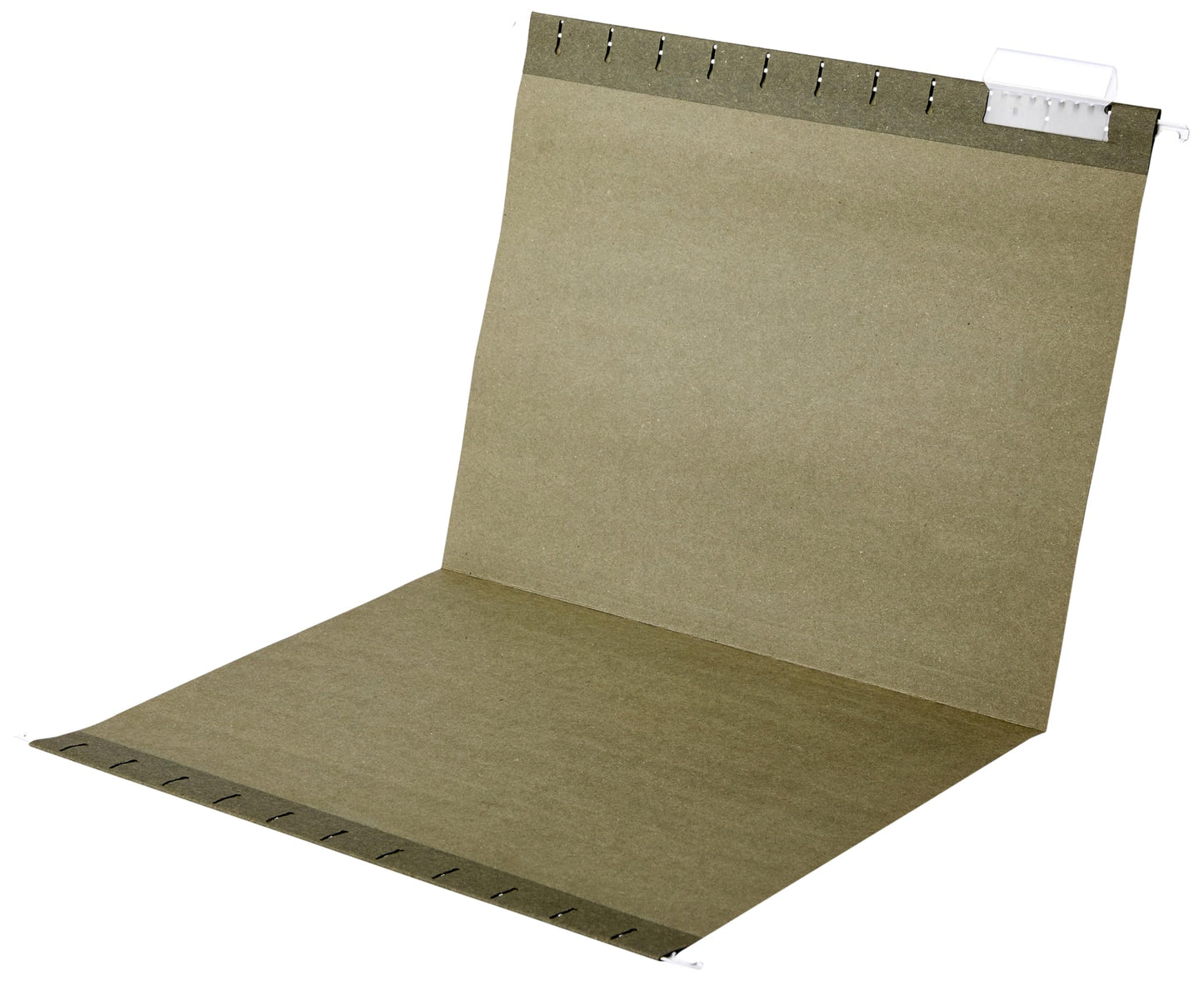 Amazon Basics Hanging File Folders with Adjustable Tabs, Sturdy Expandable Document Organizer, Letter Size 8.5x11 inch, Green, 25-Pack