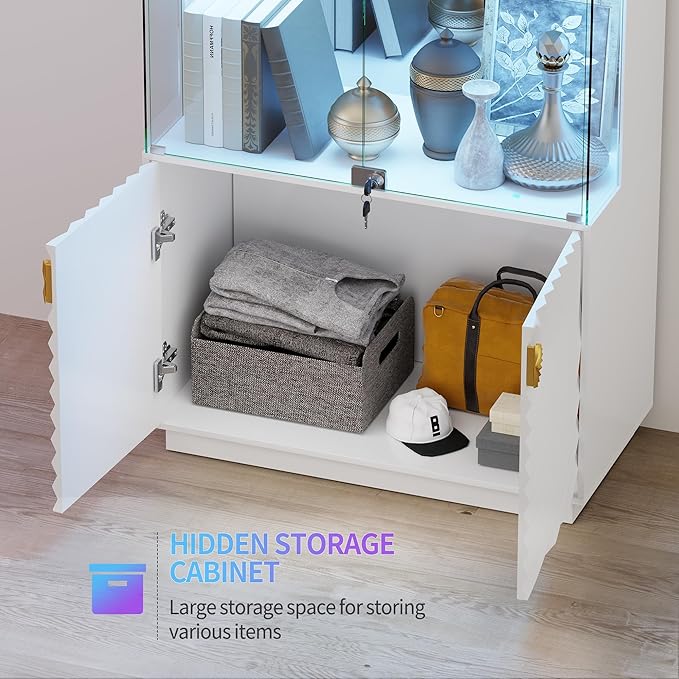 HNEBC Display Cabinet with Glass Doors