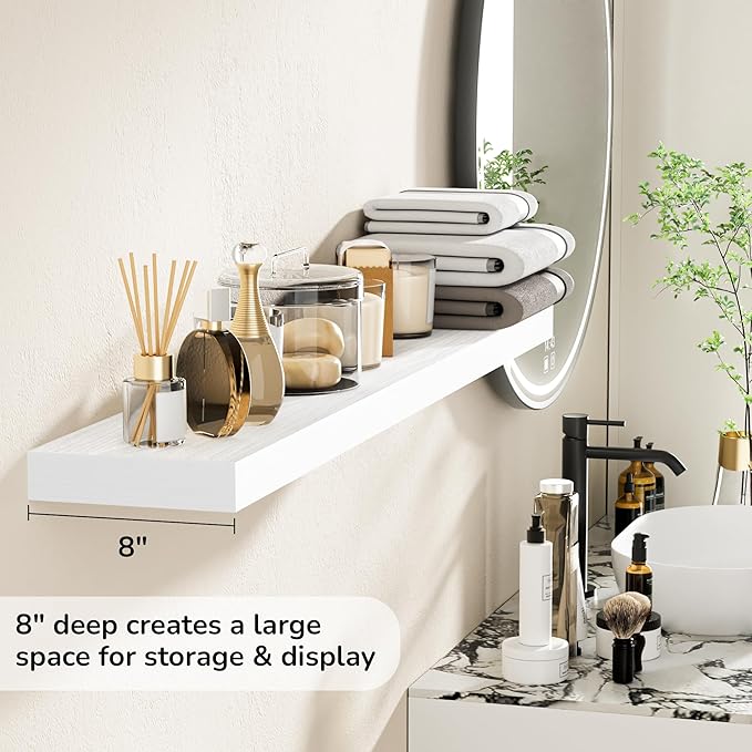 Fun Memories 48 Inch Floating Shelves