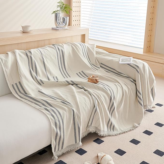 DREAMINGO Couch Cover Reversible Chenille Loveseat Sofa Covers